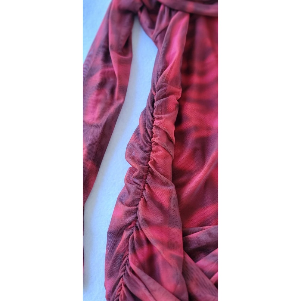 absolutely & famous women's straper blouses Longsleeve Color Red Size L(2) XL(1) - Picture 4 of 8